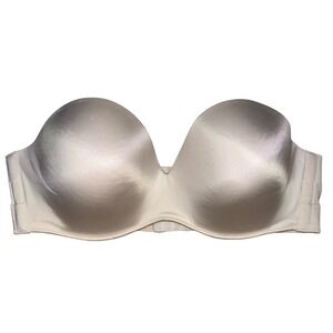 Cacique‎ Strapless Multiway Bra White 42DD Padded Underwire Convertible